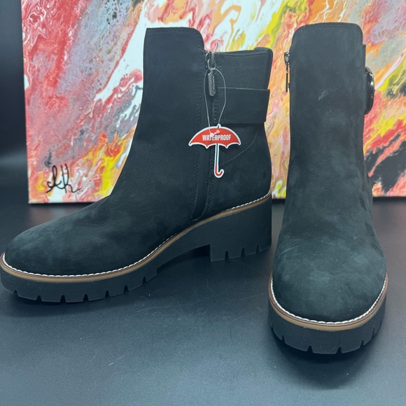 Blondo Dakota Black Waterproof Bootie SZ9 - Picture 1 of 11